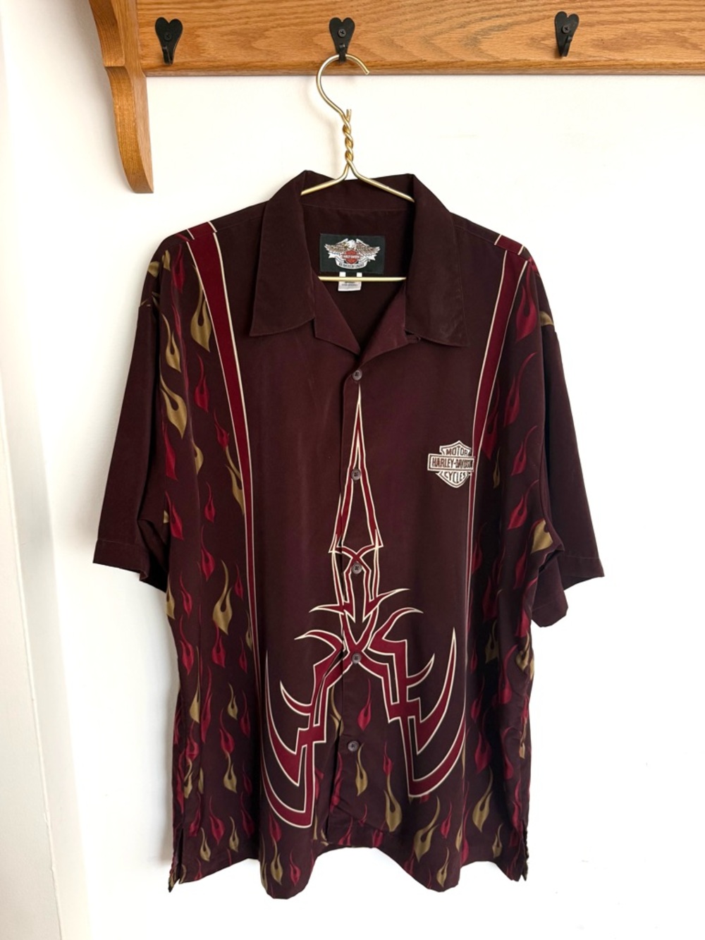 Vintage Harley-Davidson Button Down